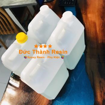 Keo đổ nhựa phủ sàn, phủ ảnh tráng gương, đổ bàn pha màu tối Epoxy Resin loại thường khô cứng DTAB-ECO - 20kg