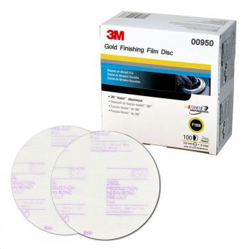 Xấp 5 tờ nhám đĩa 3M độ nhám P1500 6in 152mm